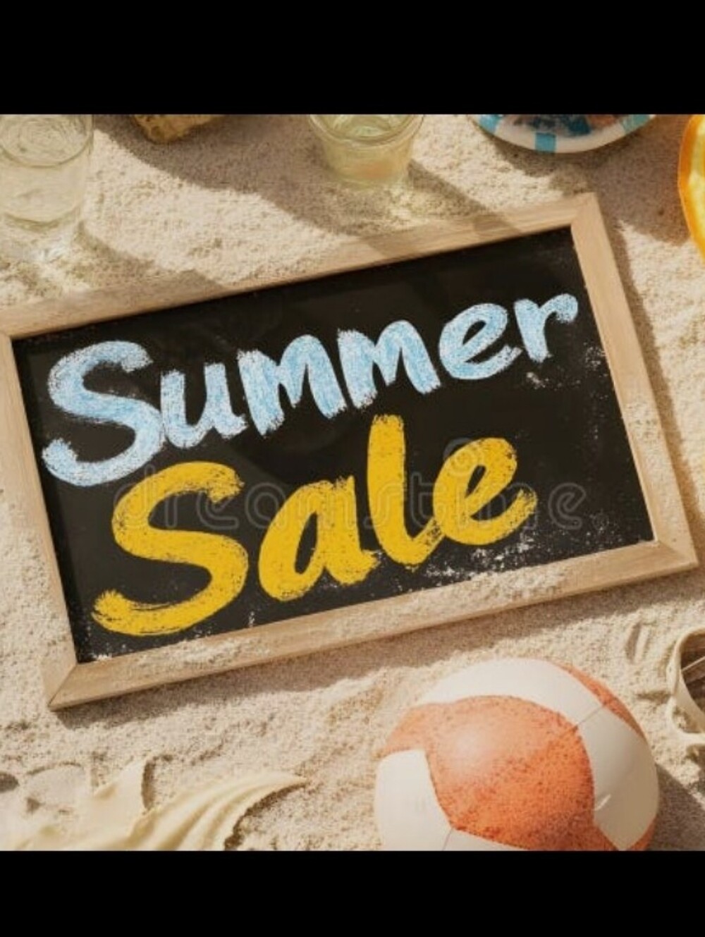 Spring Sale Poster with Floral Design